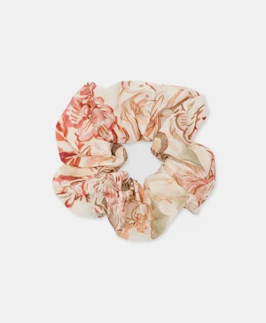 Momoni ACCESSORIO PER CAPELLI IN SETA STAMPATO - ROSA MULTICOLORE Multicolorrose Discount