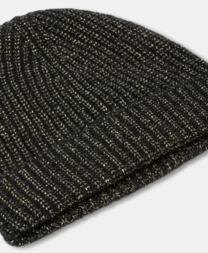 Momoni CAPPELLO ZIGOLO PUNTO PIZZO LUREX- Nero Online