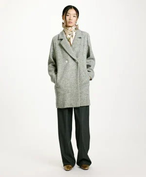 Momoni CAPPOTTO SHIBA IN CHEVRON BICOLORE-CERULEO MULTICOLORE CeruleoMulticolore Clearance