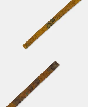 Momoni CINTURA OBI IN VISCOSA JACQUARD STAMPATA- Tabacco/Oliva Online