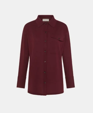 Momoni MAGLIA OKAMI IN LANA MERINOS-MOSTO D'UVA Mostod'Uva Online