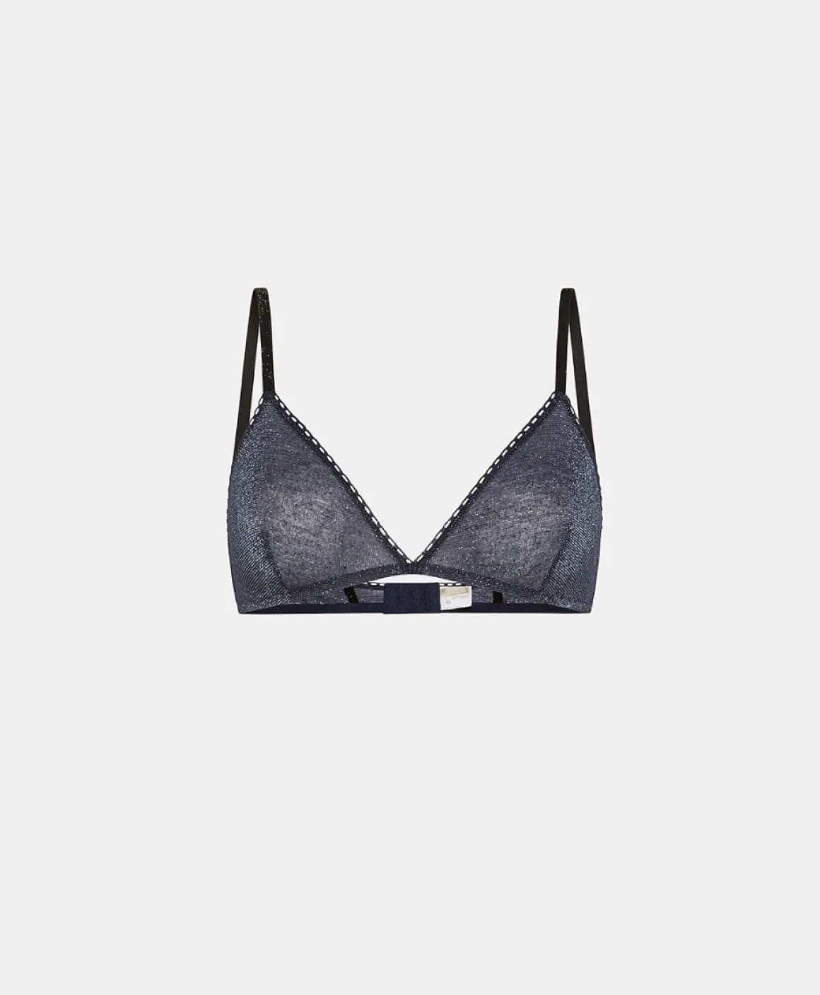 Momoni REGGISENO AMETHIST IN JERSEY LUREX- Denim Cheap