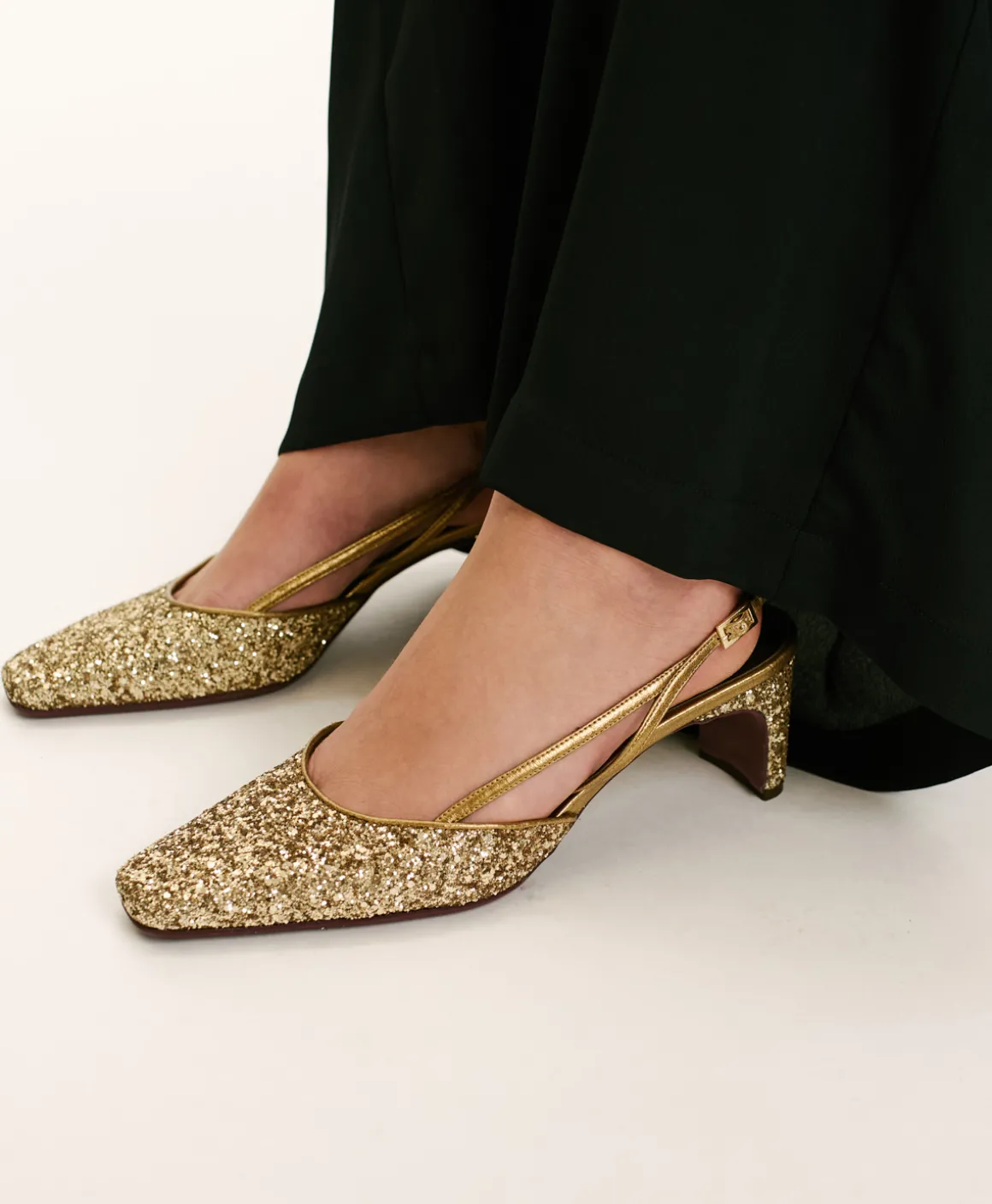 Momoni SCARPE TOKYO IN GLITTER - Oro Best Sale