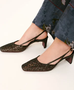 Momoni SCARPE TOKYO IN GLITTER - Bronzo Best Sale