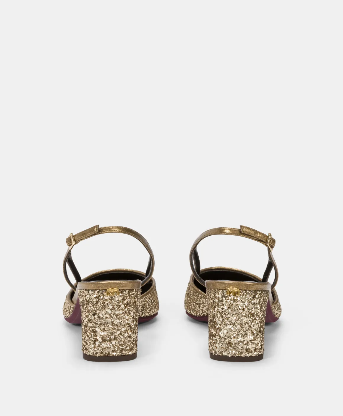 Momoni SCARPE TOKYO IN GLITTER - Oro Best Sale
