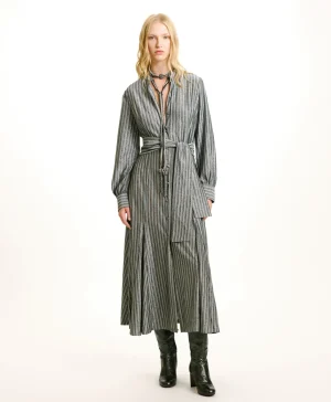 Momoni VESTITO CONSTANT IN JERSEY LUREX -GRIGIO MULTICOLORE GrigioMulticolore Shop